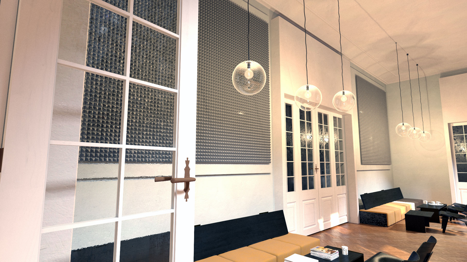 Piramidka akustyczna 8 cm